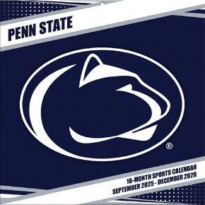 تقويم حائط NCAA Penn State Nittany Lions 2026، 12 بوصة × 12 بوصة، تقويم 16 شهرًا مع غلاف مثبت in Saudi Arabia