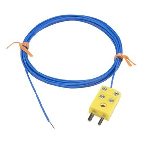 FTARW02 K Type 3 metres PTEE Cable Wire Head Plug Connection thermocouple Temperature Sensor in Saudi Arabia