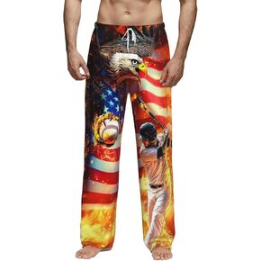 Mens Pajama Pants for Men, Men's Sleep Lounge Pants Bottoms with Pockets，Funny Pjs Sleepwear Gifts for Men in Saudi Arabia