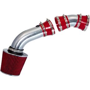 طقم مدخل هواء Rtunes Racing Short Ram + مجموعة فلتر لـ 96-98 سيلفرادو/شايان / 96-99 سوبربان/تاهو/96-00 C/K 1500/2500/3500 V8 5.0L 5.7L (قطعتان) (أزرق) in Kuwait