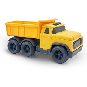 ألعاب سيارات للأطفال الصغار لعمر 1-3 سنوات، شاحنة قلابة صفراء، خالية من مادة BPA، خالية من الفثالات، PVC، بلاستيك معاد تدويره، شاحنة بناء، ألعاب للأطفال في الهواء الطلق، هدايا عيد الميلاد للأولاد والبنات in Kuwait