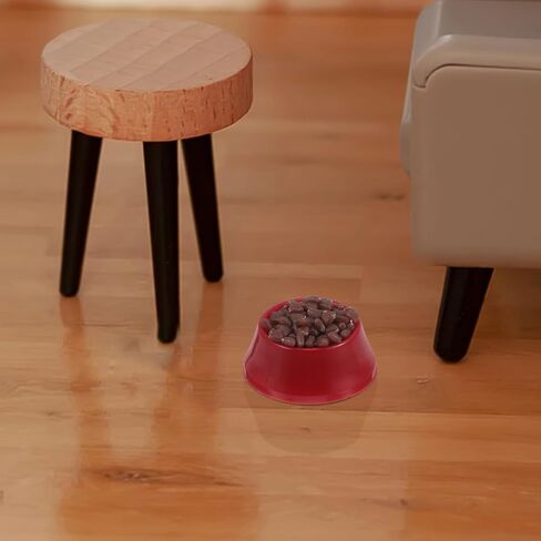 Scale Realistic Dog Cat Food Bowl Authentic Miniature Accessories for Dollhouse Enthusiasts and Craft Projects in Saudi Arabia