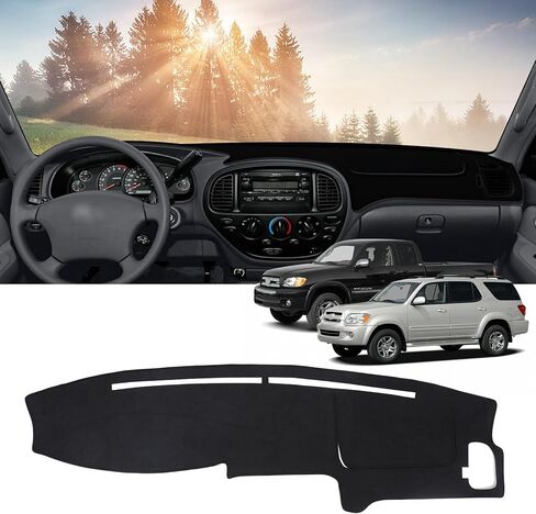 ZZEQYG Dash Cover for Ford F150 2021 2022 2023 2024 Accessories Flannel Dashboard Cover Dash Mat Center Console Cover Sunshield Protector Pad in Kuwait