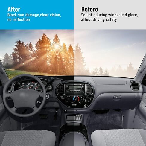 ZZEQYG Dash Cover for Ford F150 2021 2022 2023 2024 Accessories Flannel Dashboard Cover Dash Mat Center Console Cover Sunshield Protector Pad in Kuwait