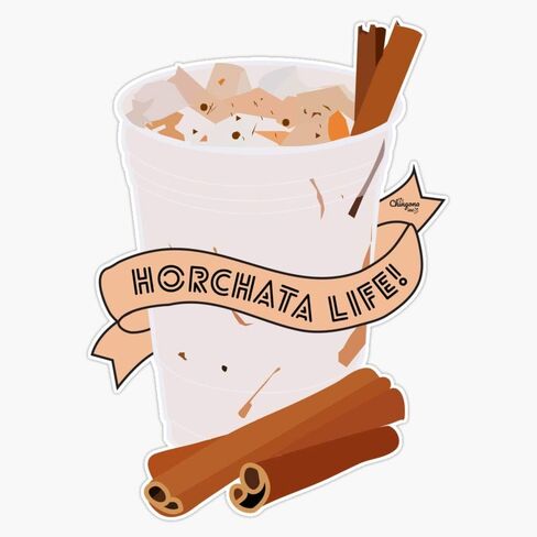 Horchata Life ملصق الفينيل ملصقات للسيارة متعددة الأشكال ملصق مائي مقاوم للماء 5" in Saudi Arabia