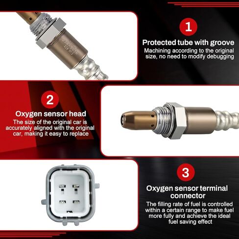 234-9036 مستشعر الأكسجين O2 نسبة وقود الهواء المنبع 250-54035 متوافق مع نيسان ألتيما ماكسيما 3.5 لتر روغ 2.5 لتر 2011-2013 باثفايندر فرونتير إكستيرا إنفينيتي M35 G3، استبدل 211200-7310 in Kuwait