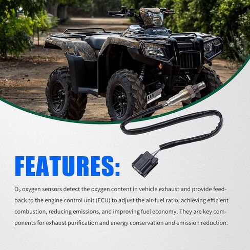 مستشعر الأكسجين HiSport O2 - متوافق مع Honda TRX 420 Rancher TRX 500 Rancher TRX 500 Foreman TRX 500 Rubicon يستبدل 36531-HR3-A22 36531-HR3-A21 in Saudi Arabia