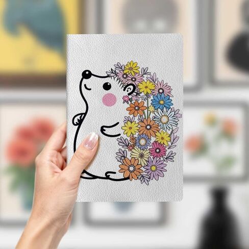 Cute Cow Leather Notebook Journal, A5 Journal Notebook for Office Note Taking, 8.3 x 5.8 inch Writing Diary Subject Notebooks Planner, Travel Journaling, Cow Stuff, Gifts for Cows Lovers 3 in Saudi Arabia