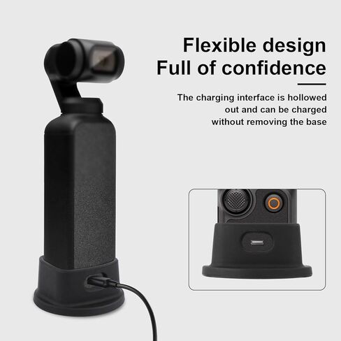 Camera Mount Stand Base, Silicone Desktop Suction Mount Non Slip Silicone Base Compact Camera Mount Support Base Portable Camera Base Holder for DJI Osmo Pocket 3 Accessories Stabilizer in Saudi Arabia
