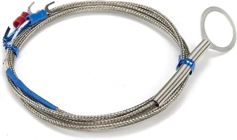 FTARR01 K Type 1m Metal screening Cable 10mm Diameter Hole Ring Head thermocouple Temperature Sensor in Saudi Arabia