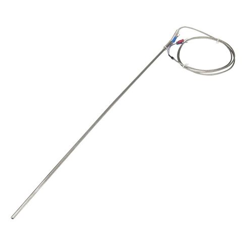 FTARP08 PT100 Type 1m Metal Braided Cable 400mm Flexible Probe sheathed RTD Temperature Sensor Diameter 3mm 4mm 5mm 6mm WZPK-191(B 3mm Diameter) in Saudi Arabia
