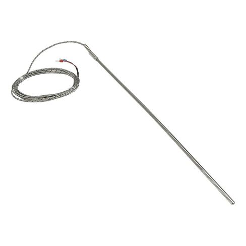 FTARP08 K Type 3 metres Metal screening Cable 400mm Flexible Probe pins terminals sheathed thermocouple Temperature Sensor(K 5mm Diameter) in Saudi Arabia