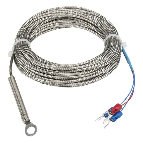 FTARR01 PT100 Type 10m Metal screening Cable 6mm 5mm Diameter Hole Ring Head RTD Temperature Sensor(6mm Hole) in Saudi Arabia