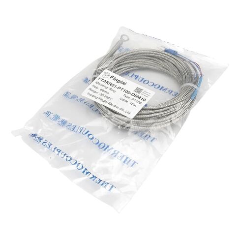 FTARR01 PT100 Type 10m Metal screening Cable 6mm 5mm Diameter Hole Ring Head RTD Temperature Sensor(6mm Hole) in Saudi Arabia