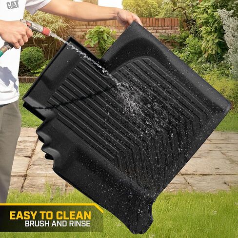 Cat® JustFit™ 3D Floor Mats for Dodge Ram 1500 Crew Cab 2009-2018, Custom Fit Floor-Liners for Dodge Ram 2500/3500 Crew Cab 2010-2018, Dodge Ram Classic 2019-2024 in Kuwait