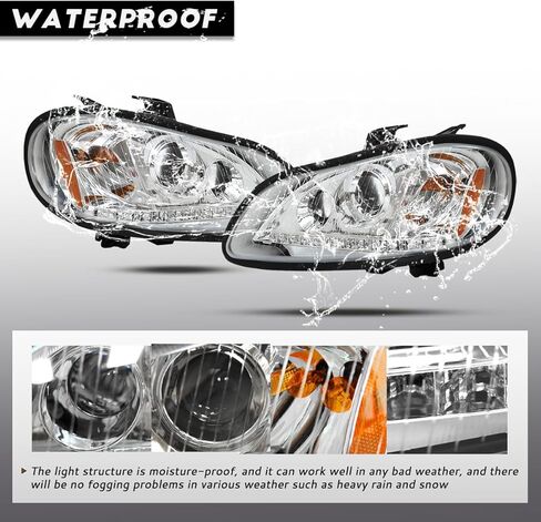 ALL LED Pair Sets Headlights For Freightliner M2 2004-2013 Replacement Headlamp DOT and SAE Approved in Saudi Arabia