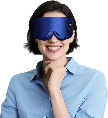 Heated Eye Mask - Soothing and Relaxing Warm Compress for Dry Eyes, Blepharitis, Eyelid Spasms and Eye Fatigue | Cordless Silk Eye Mask for Sleep,Strain, and Tension Relief - Heating for Women/Men in Saudi Arabia