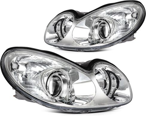 SCITOO Headlight Assembly Fit for Hyundai Elantra 2017-2018 Left Headlamp OE:92101F3000 in Saudi Arabia