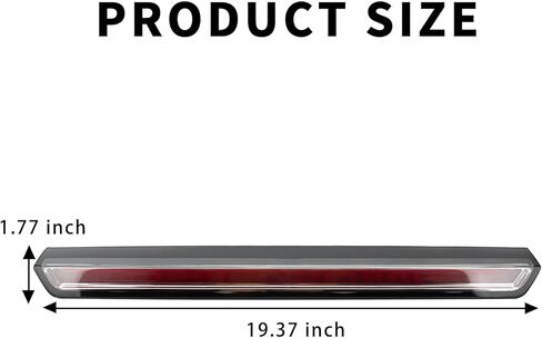 LED Third 3rd Brake Light Compatible with 2015-2020 Chevy Tahoe，Suburban/Suburban 3500 HD/High Mount Center Rear Roof Third Cargo Light Parking Light Replaces 923-116 22783104 in Kuwait