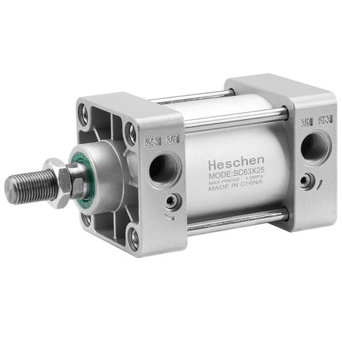 Pneumatic Standard Cylinder, SC 63-150, PT3/8'' Port, 63mm Bore, 150mm Stroke, Double Acting in Saudi Arabia