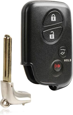 2X USARemote Key Fob استبدال بدون مفتاح دخول عن بعد لـ 2010 2011 2012 2013 2014 2015 2016 2017 2018 2019 22020 Lexus GX460 4-Button Proximity Smart Key (HYQ14ACX، GNE 5290) in Saudi Arabia