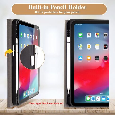 Vimorco Case for ipad 10.2 inch 7th/8th/9th Generation 2019/2020/2021 Folio Cover with Pocket, Multi-Angles Stand, Auto Wake/Sleep,Hand Strap with Pencil Holder for Apple ipad 9/8/7 Gen, Tree Birds in Saudi Arabia