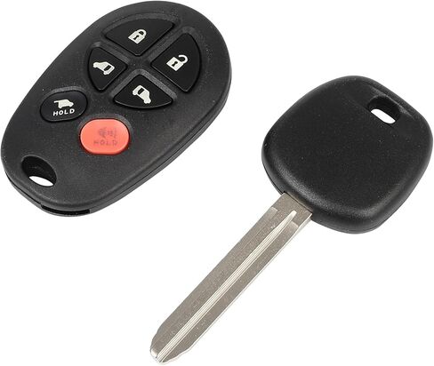 SCITOO مفتاح فوب دخول بدون مفتاح 2011 2012 2013 لتويوتا لسيينا 2.7L، 2010 2011 2012 2013 2014 2015 2016 2017 لتويوتا لسيينا 3.5L GQ43VT20T (1 قطعة) 6 أزرار 315 ميجا هرتز in Kuwait