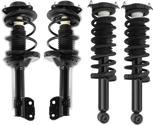 Front Left & Front Right & Rear Struts and Shocks Complete Assembly Fit 2005-2009 for Subaru Outback Struts Complete Assembly Replacement 272567 172565/272565 172566/272566 in Saudi Arabia