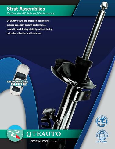PM Auto Set of 4 Front-Rear Suspension Strut Assembly Replacement For 1997-2002 Mitsubishi Mirage L4 1.5L in Saudi Arabia
