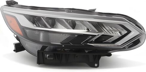 Passenger Side Headlight Assembly Compatible with 2020 2021 2022 Sentra SR/S/SV Headlamp 26010-6LB5A NI2503277 (Right) in Saudi Arabia