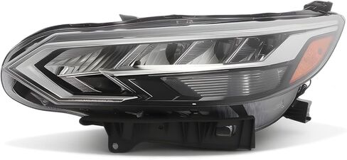 Passenger Side Headlight Assembly Compatible with 2020 2021 2022 Sentra SR/S/SV Headlamp 26010-6LB5A NI2503277 (Right) in Saudi Arabia
