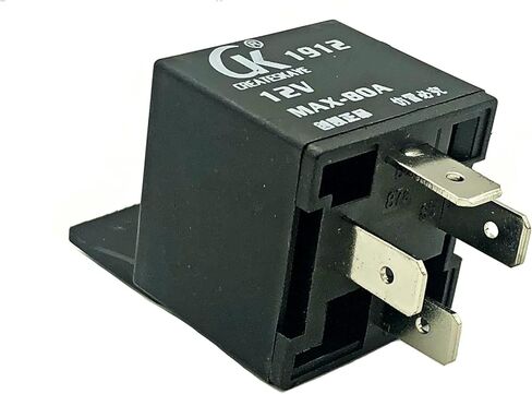 4 Pin MAX-80A Waterproof Car Relay Long Life Automotive Relays CK Normally Open DC 12V Relay for Head Light in Saudi Arabia