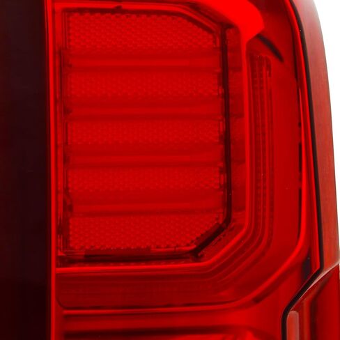 AKKON - Fit 2016 2017 2018 Chevy Silverado 1500 LTZ بيك اب شاحنة LED ضوء خلفي أحمر واضح للسائق + استبدال الركاب in Saudi Arabia