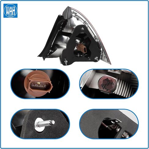 Halogen Type Tail Light Left Driver Side Compatible With 2010 2011 2012 Ford Fusion Rear Lamp Rear TailLight Replacement 9E5Z13405A FO2818147 in Saudi Arabia