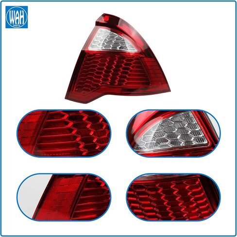 Halogen Type Tail Light Left Driver Side Compatible With 2010 2011 2012 Ford Fusion Rear Lamp Rear TailLight Replacement 9E5Z13405A FO2818147 in Saudi Arabia