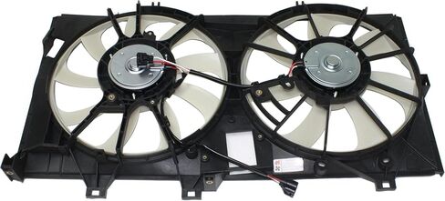 2-Piece Kit Radiator Fan Kit with Radiator 2.5L Engine Hybrid Models Includes (1) Radiator and (1) Cooling Fan Assembly for 2012-2017 Toyota Camry Hybrid LE 4 Cyl 2.5L - OE Replacement in Saudi Arabia