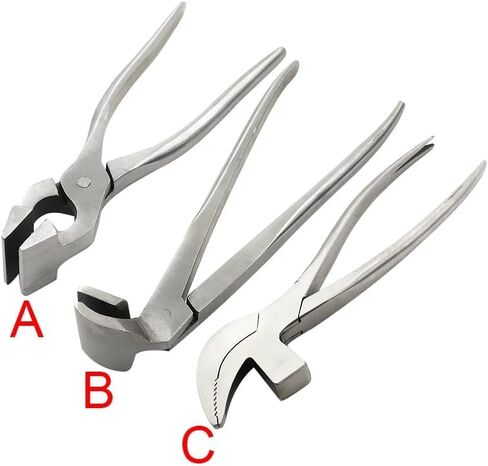 New Leather Edge Adjustment Press Flatten Plier Clamp For Handbag Leather Bag Making Pliers DIY Hand Tools Fixed Clamp Pliers (B) in Saudi Arabia