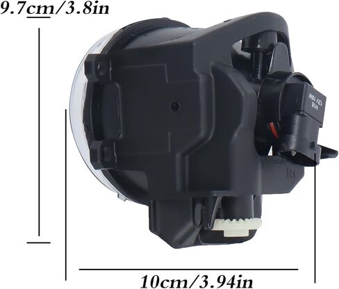 labwork Left Driver and Right Passenger Side Pair Fog Lights Replacement for Yaris 2018 2019 2020 DRL Fog Lamp in Saudi Arabia