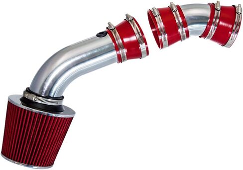 طقم مدخل هواء Rtunes Racing Short Ram + مجموعة فلتر لـ 96-98 سيلفرادو/شايان / 96-99 سوبربان/تاهو/96-00 C/K 1500/2500/3500 V8 5.0L 5.7L (قطعتان) (أزرق) in Kuwait