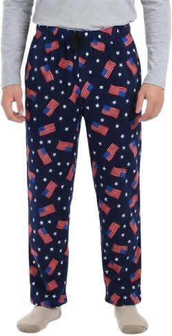 سروال مريح مريح للرجال مطبوع 100% من بوليستر الصوف القطبي الصغير in Kuwait