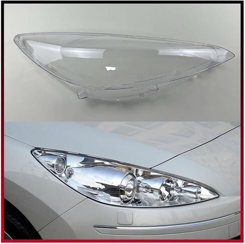 Compatible For Peugeot 408 2010 2011 2012 2013 Car Front Headlight Cover Transparent Lampshade Ens Shell(Right Side) in Saudi Arabia