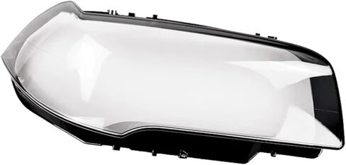 متوافق مع BMW X3 E83 2004-2010 غطاء المصباح الأمامي للسيارات غطاء المصباح الأمامي الشفاف استبدال عدسة قناع عاكس الضوء (الجانب الأيمن) in Kuwait