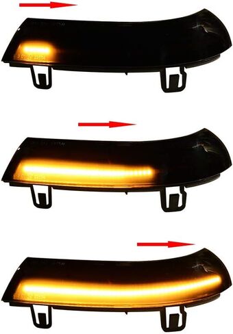 مصباح إشارة الانعطاف LED من Astra Depot لمؤشر مرآة الرؤية الخلفية (لسيارة Passat B6 VW Golf 5 Jetta MK5، وامض أصلي) in Saudi Arabia