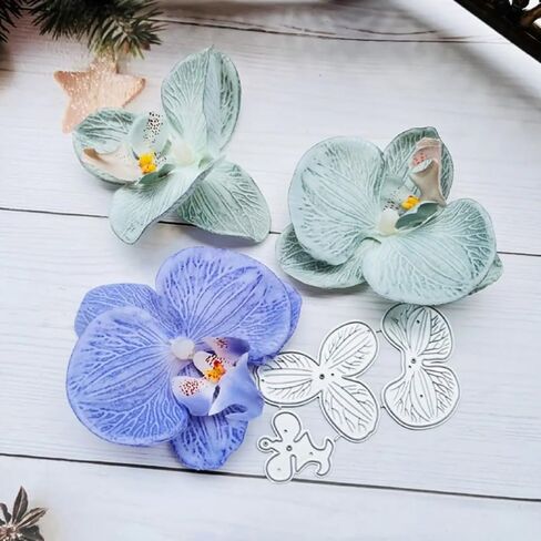 3D Flower Metal Cutting Die Cuts, DIY Crafts 3D Spiral Flower Garland Scrapbook Paper Cards Cutting Dies Cut Stencils for DIY Embossing Card Making Book Tags Decorative Paper Dies Scrapbooking in Kuwait