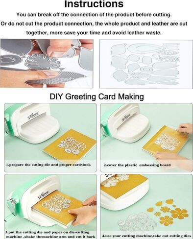 3D Flower Metal Cutting Die Cuts, DIY Crafts 3D Spiral Flower Garland Scrapbook Paper Cards Cutting Dies Cut Stencils for DIY Embossing Card Making Book Tags Decorative Paper Dies Scrapbooking in Kuwait