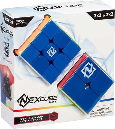 Goliath NexCube 3x3 Classic - Stickerless Speed Cube - Super Smooth Technology Unlocks Super Speed to Break Records! - Multicolor in Kuwait