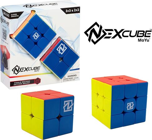Goliath NexCube 3x3 Classic - Stickerless Speed Cube - Super Smooth Technology Unlocks Super Speed to Break Records! - Multicolor in Kuwait