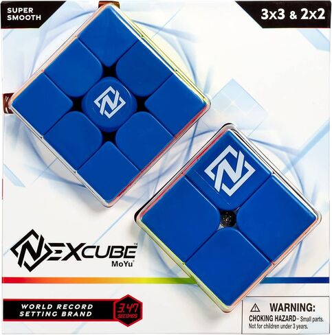 Goliath NexCube 3x3 Classic - Stickerless Speed Cube - Super Smooth Technology Unlocks Super Speed to Break Records! - Multicolor in Kuwait