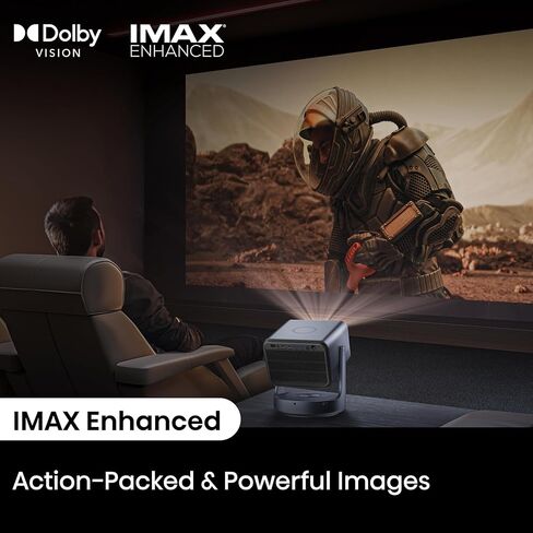 Hisense C2 Ultra، جهاز عرض محمول ذكي ثلاثي الليزر، 4K UHD، 3000 لومن، 65 بوصة - 300 بوصة، Dolby Vision، IMAX محسن، صوت من JBL، متضمن Netflix، مصمم لأجهزة Xbox، تكبير بصري (متجدد) in Saudi Arabia