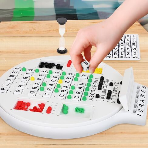 – Wordle-Inspired Word Game Board for Adults, Families & Couples | 2-Player Word Puzzle Board Game, Educational Vocabulary Challenge, Fun for Family Game Night in Saudi Arabia